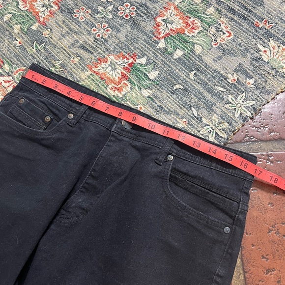 PD&C flex stretch black denim jeans - Picture 6 of 8